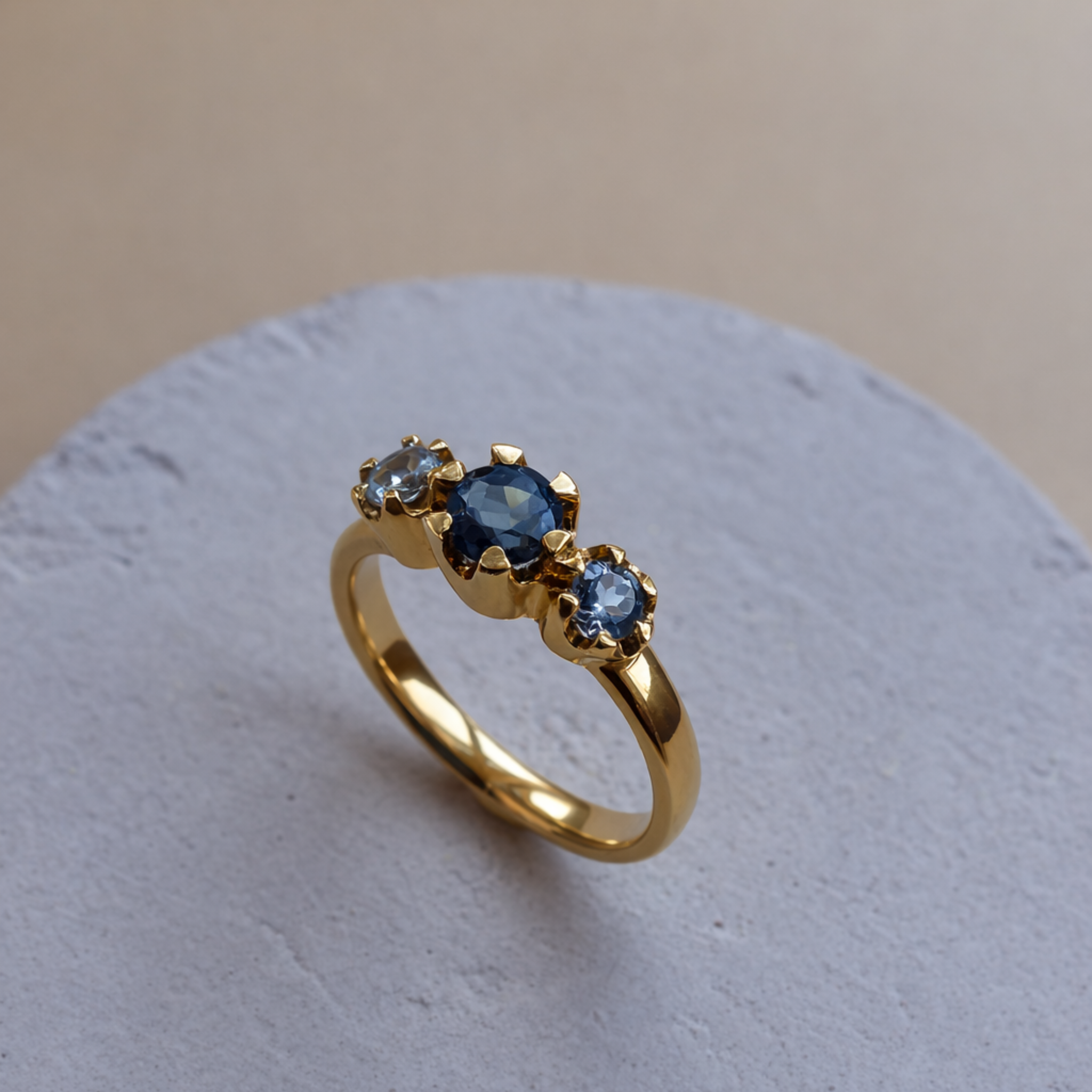 Anillo Gotas de mar