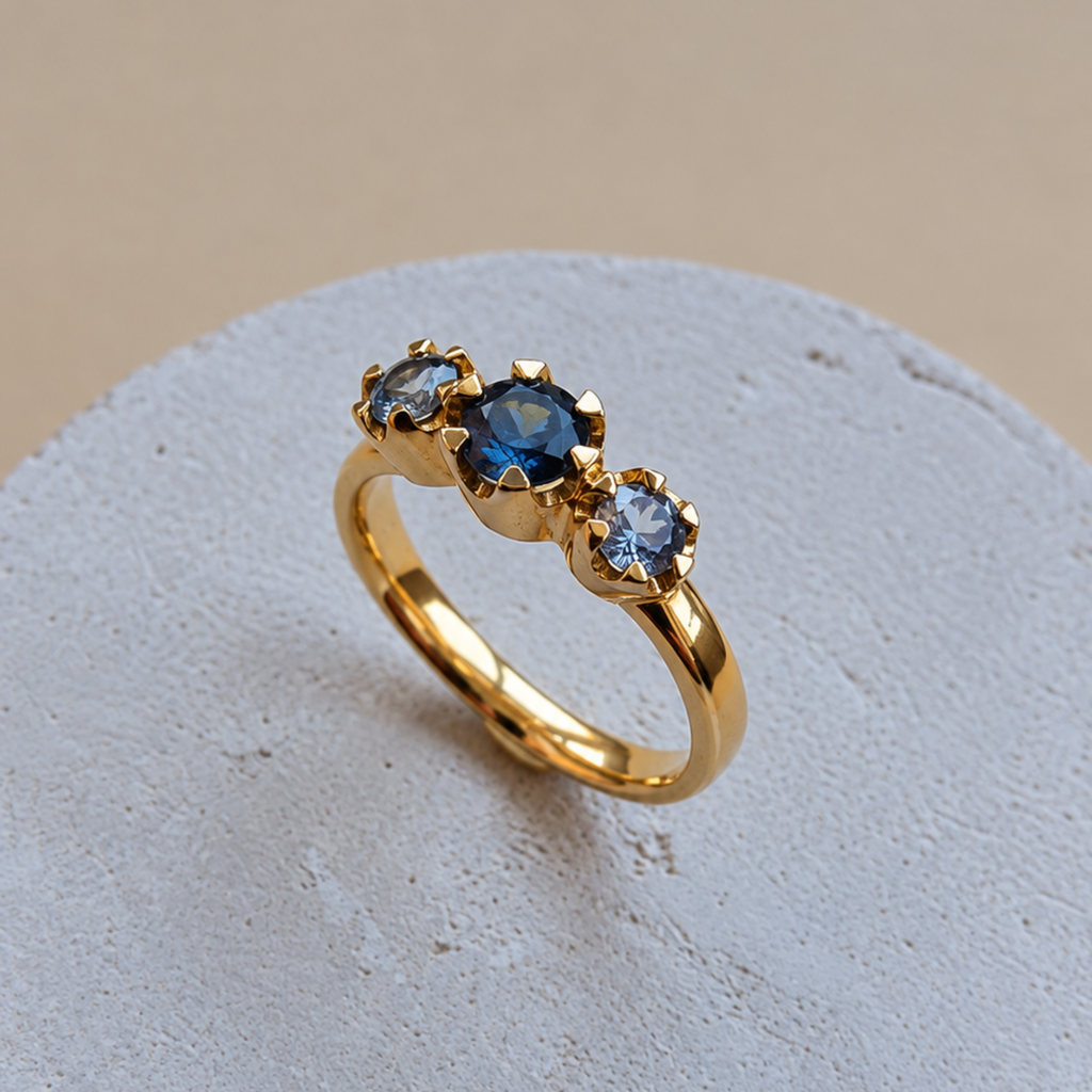 Anillo Gotas de mar