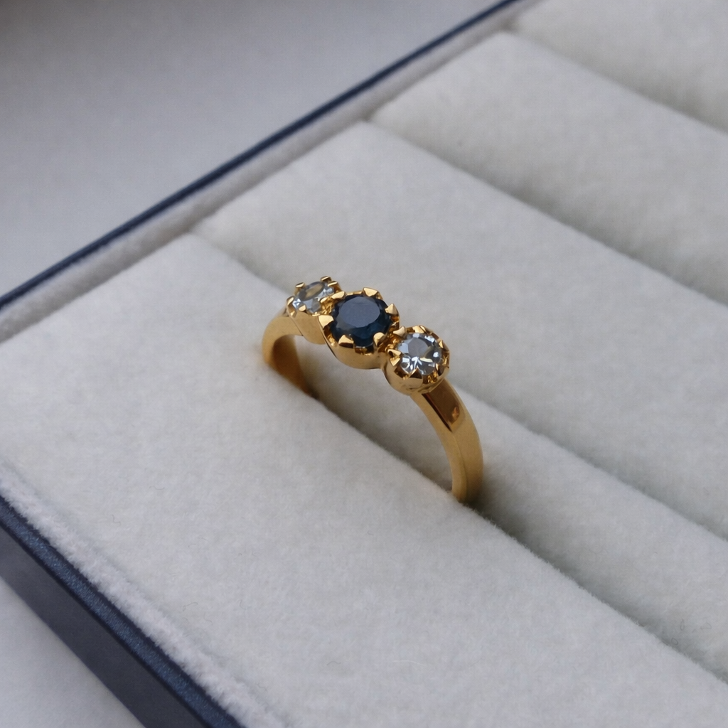 Anillo Gotas de mar