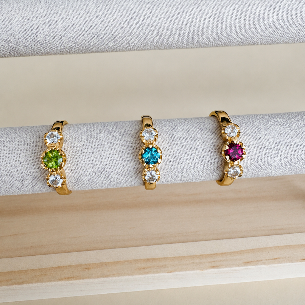 Anillo Gotas de mar
