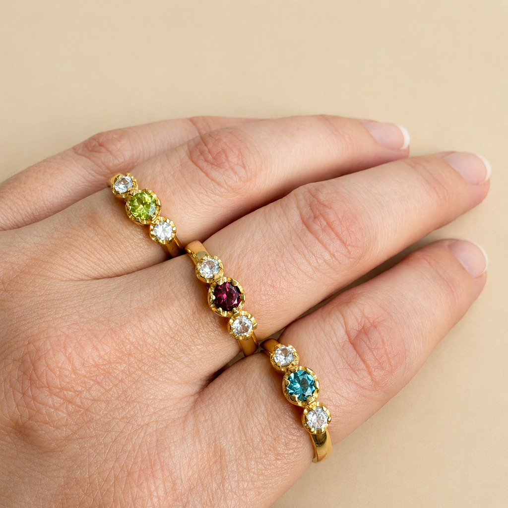 Anillo Gotas de mar
