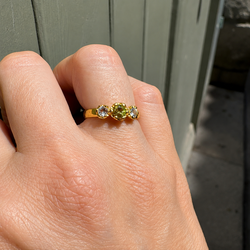 Anillo Gotas de mar