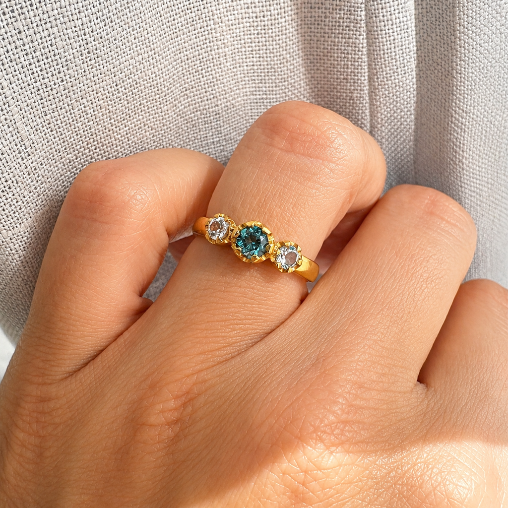 Anillo Gotas de mar